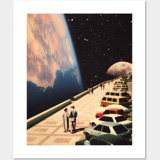 PROMENADE IN SPACE Posters and Art